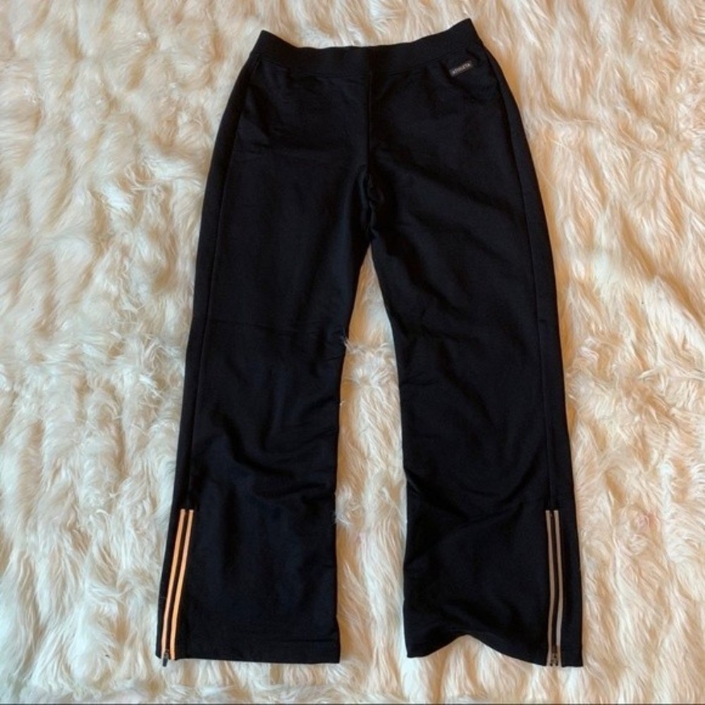 Athleta Half Zip Black Joggers, Size W-S Petite